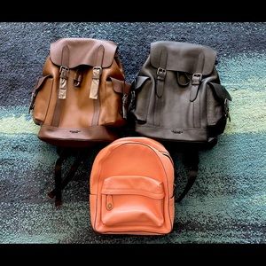Three coaches backpacks
